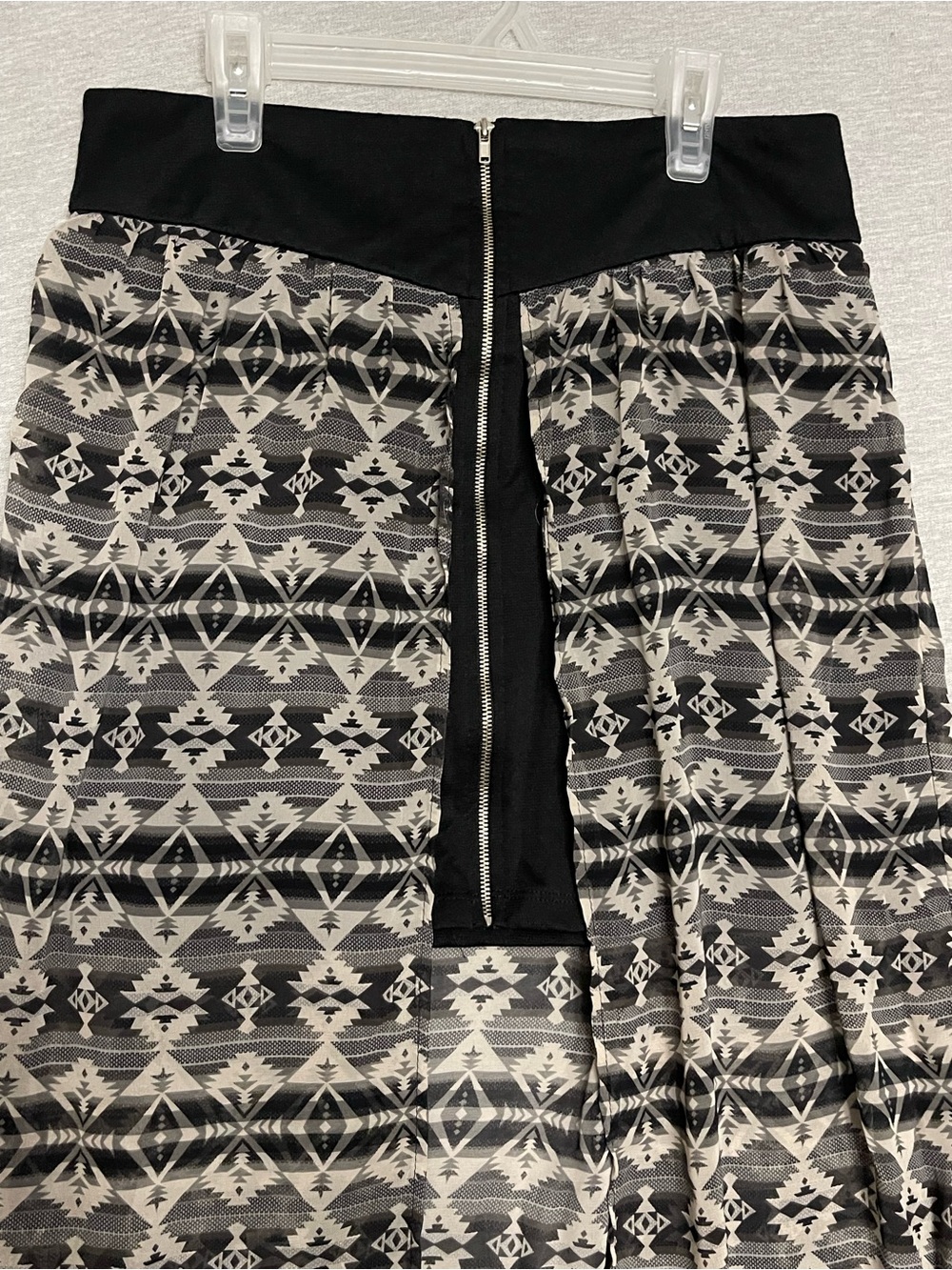 Mandee Aztec Geometric Print Maxi Skirt - Picture 5 of 9